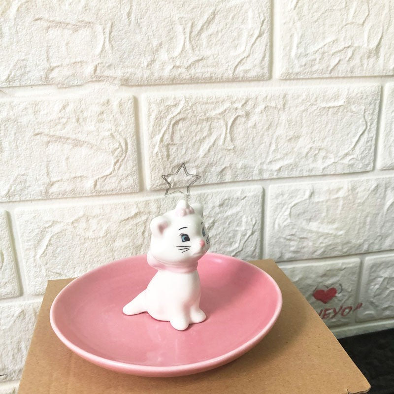 Ceramic Tabletop Decorative Ornaments Kitty