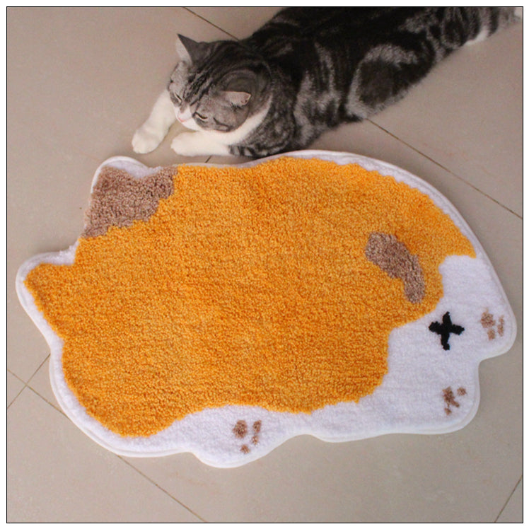 Cartoon Non-slip Floor Mats, Pet Carpets, Cat Mats, Sleeping Cat Cage Mats, Warm Cat Supplies