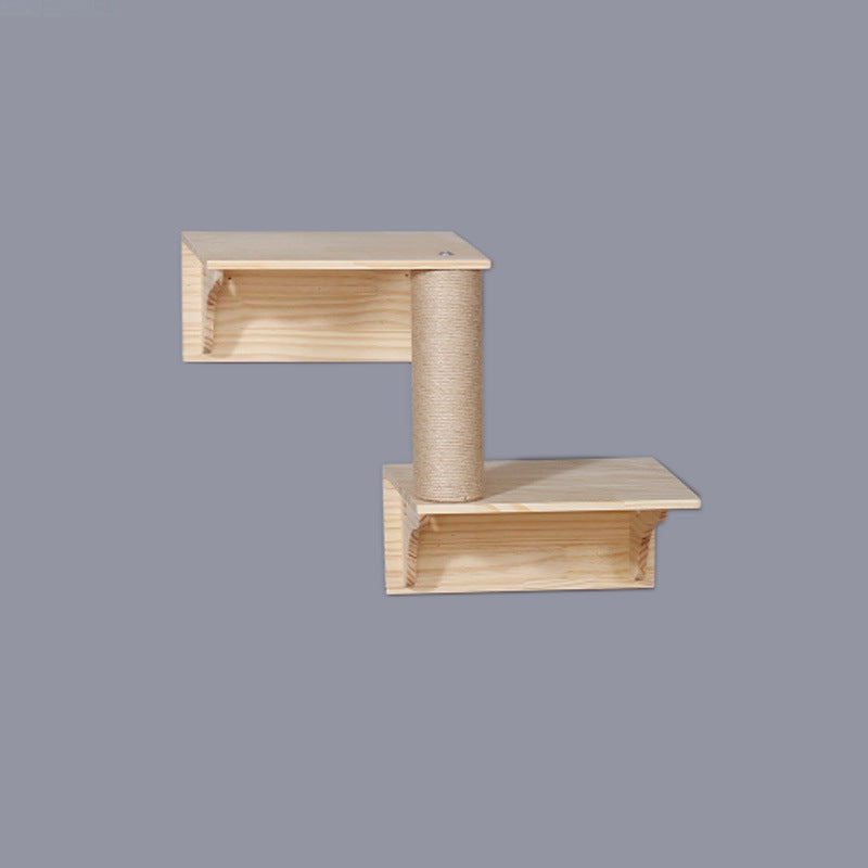 Cat climbing frame solid wood