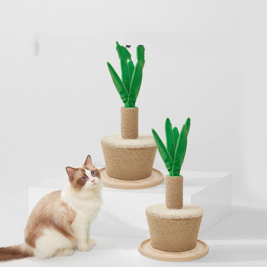 Flower Pot Cat Climbing Frame Cat Scratching Board Scratching Device